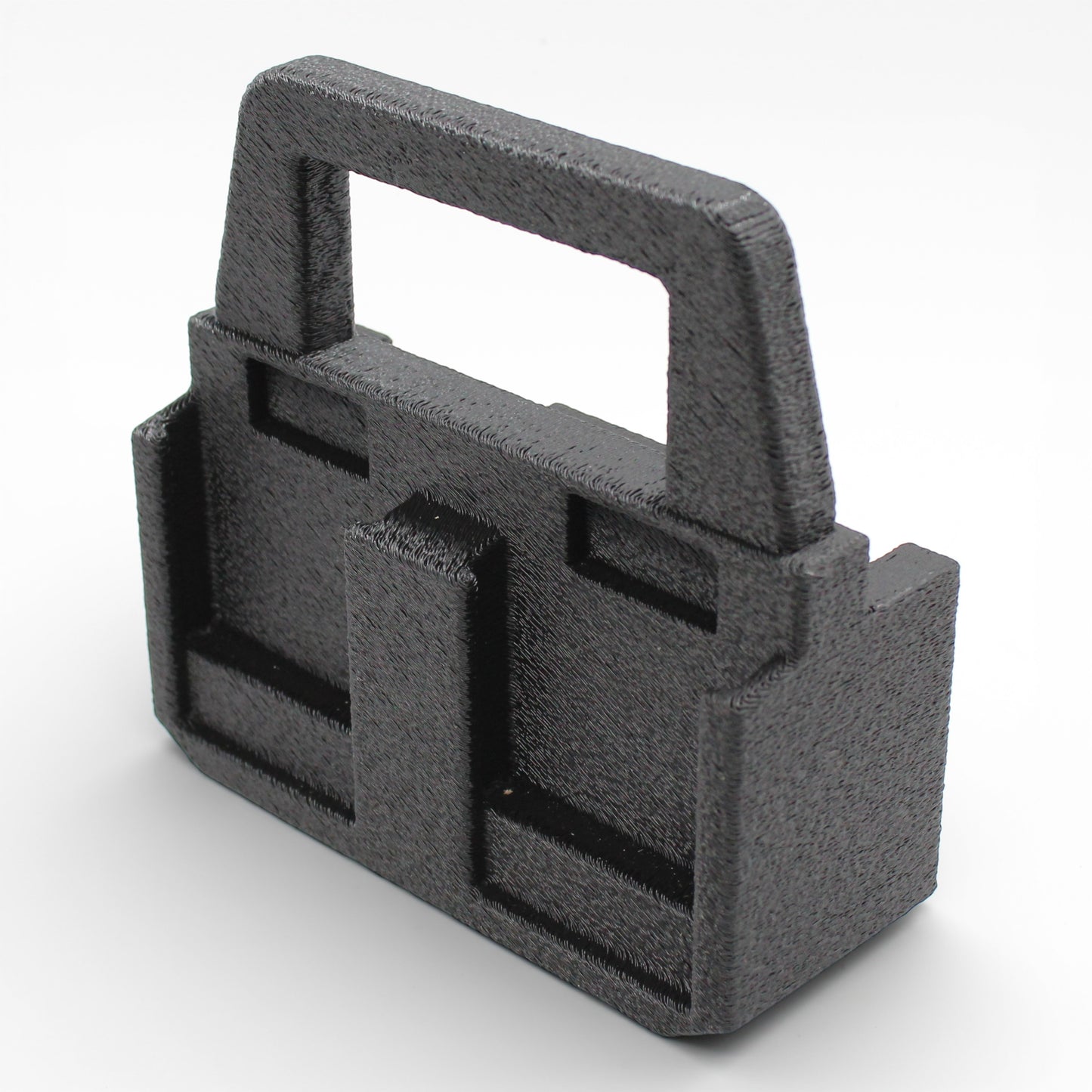 4 Slot Battery Caddy Carrying Holder Compatible w Milwaukee M18 & Makita 18V