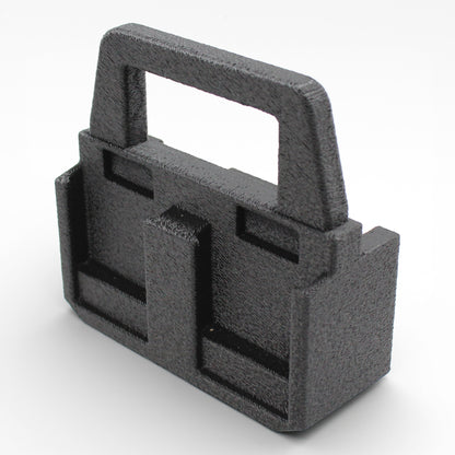 4 Slot Battery Caddy Carrying Holder Compatible w Milwaukee M18 & Makita 18V