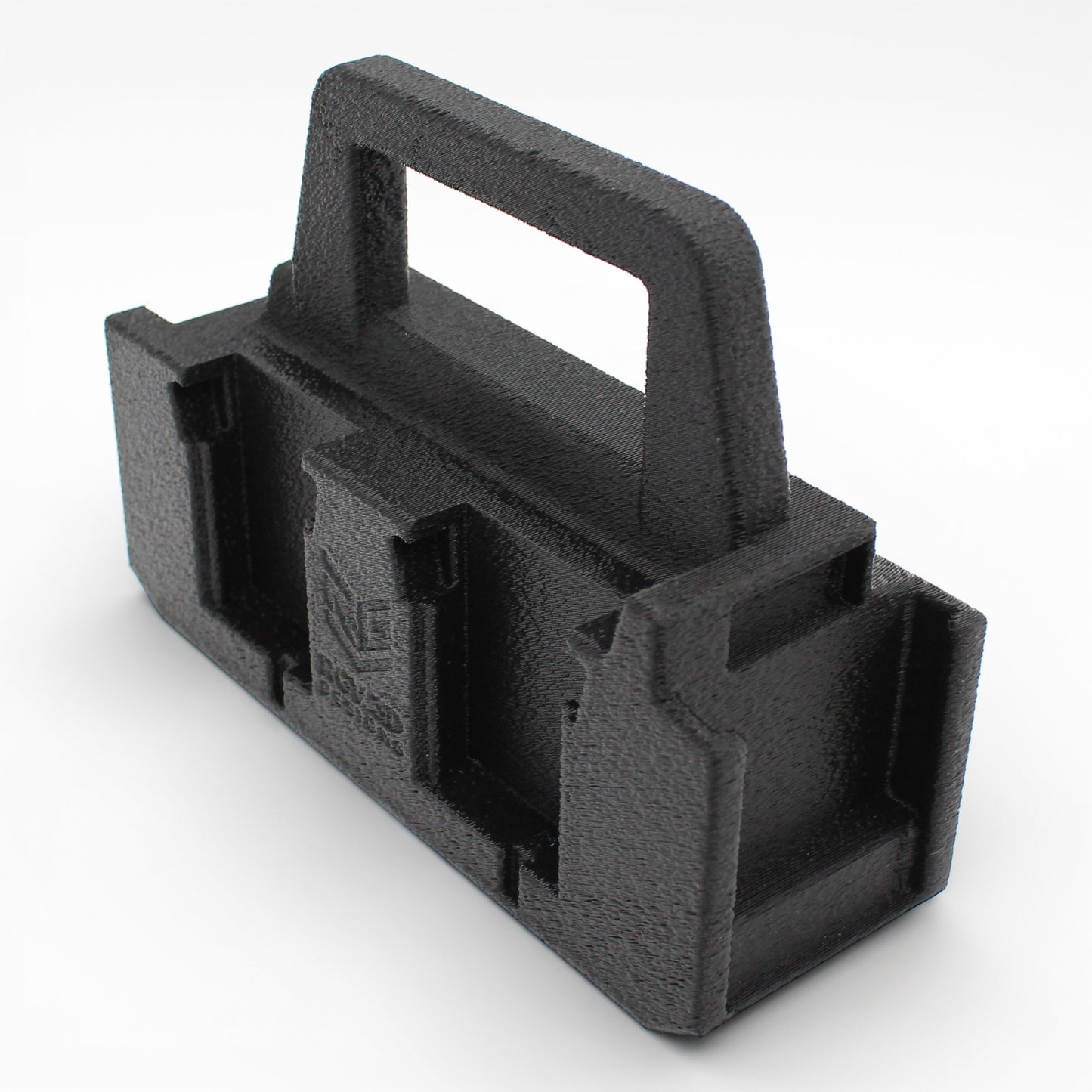 6 Slot Battery Caddy Carrying Holder Compatible w Milwaukee M18 & Makita 18V