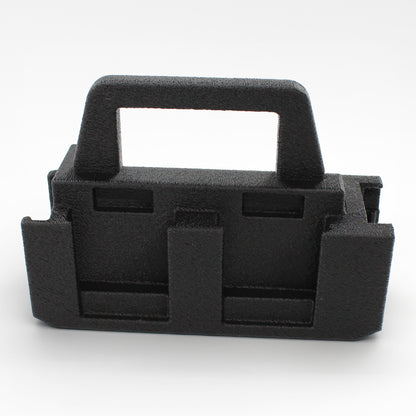 6 Slot Battery Caddy Carrying Holder Compatible w Milwaukee M18 & Makita 18V