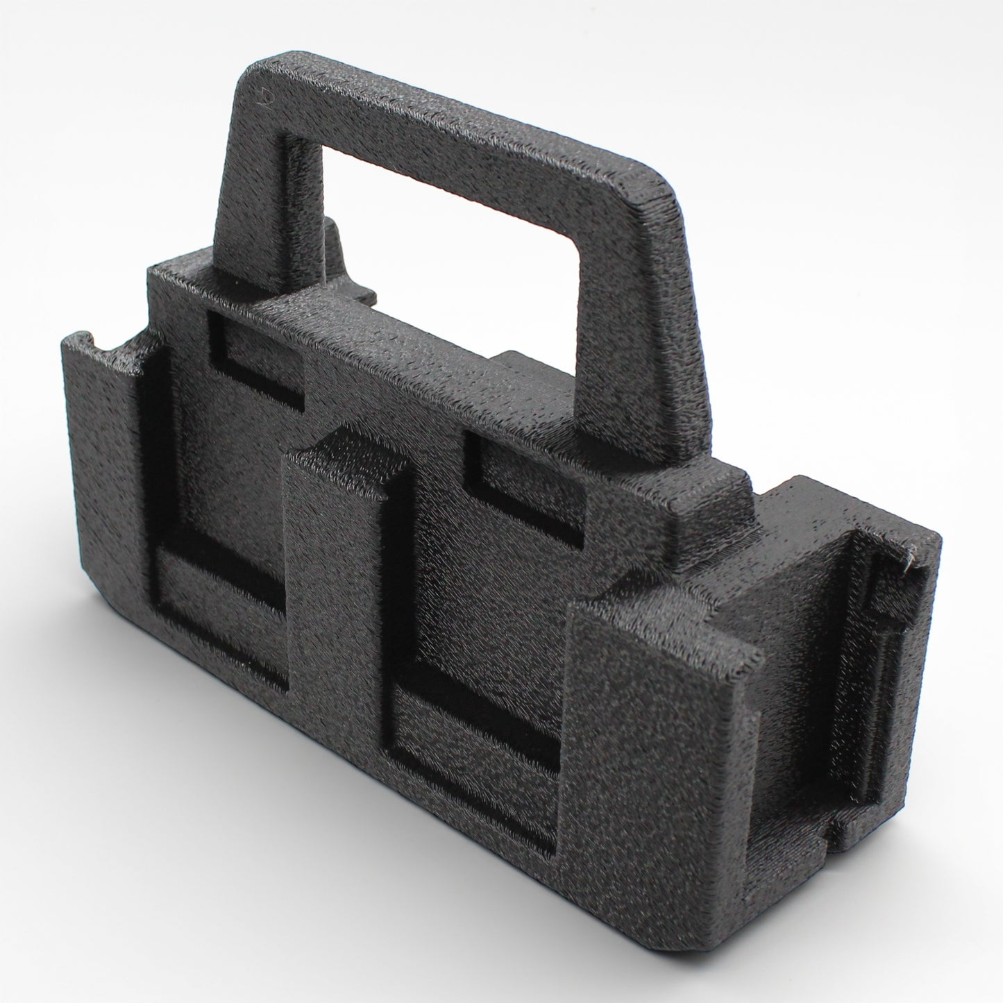 6 Slot Battery Caddy Carrying Holder Compatible w Milwaukee M18 & Makita 18V