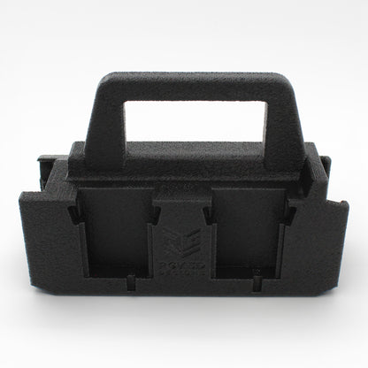 6 Slot Battery Caddy Carrying Holder Compatible w Milwaukee M18 & Makita 18V