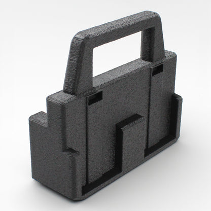 4 Slot Battery Caddy Carrying Holder Compatible w Milwaukee M18 & RIDGID 18V