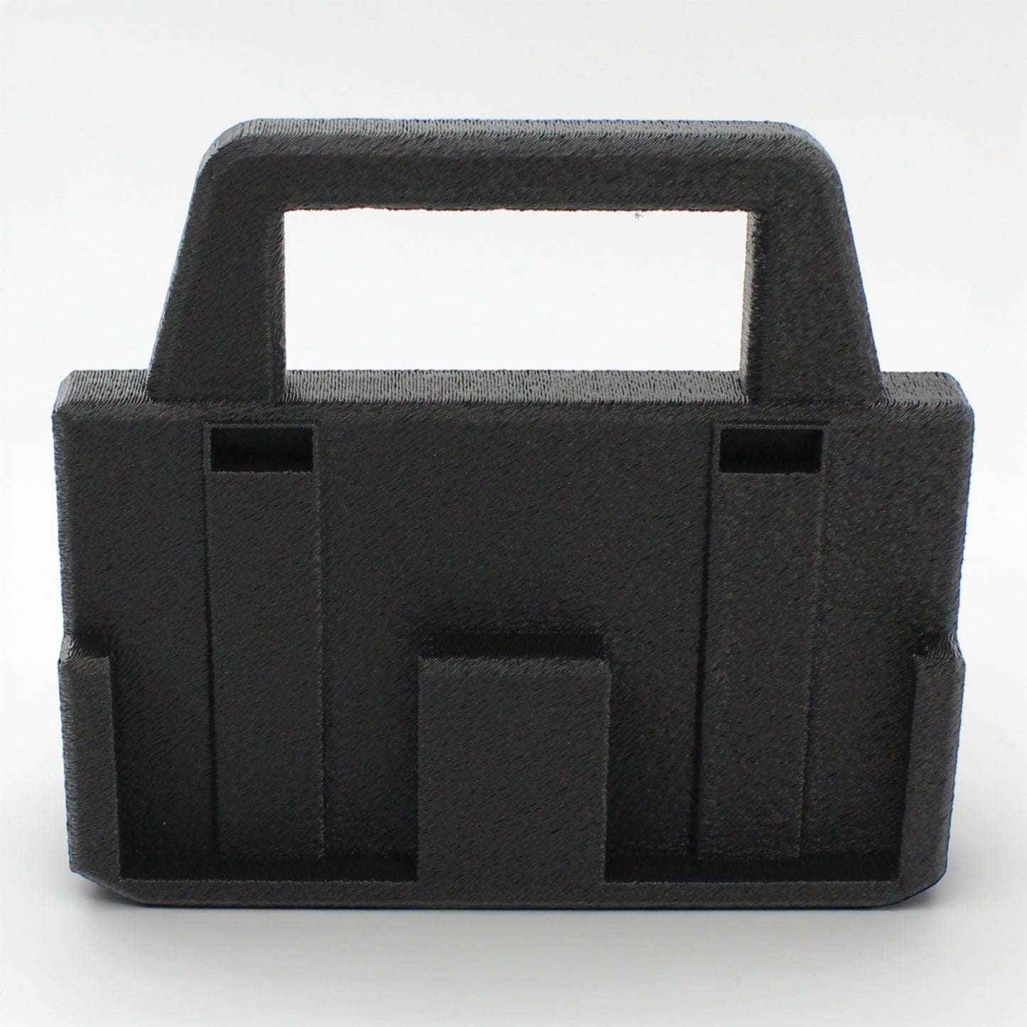 4 Slot Battery Caddy Carrying Holder Compatible w Milwaukee M18 & RIDGID 18V