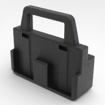 4 Slot Battery Caddy Carrying Holder Compatible w Milwaukee M18 & RIDGID 18V